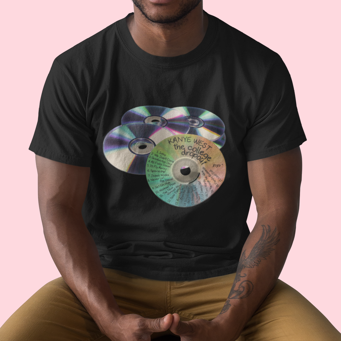 College Drop Out CD Tee Men's