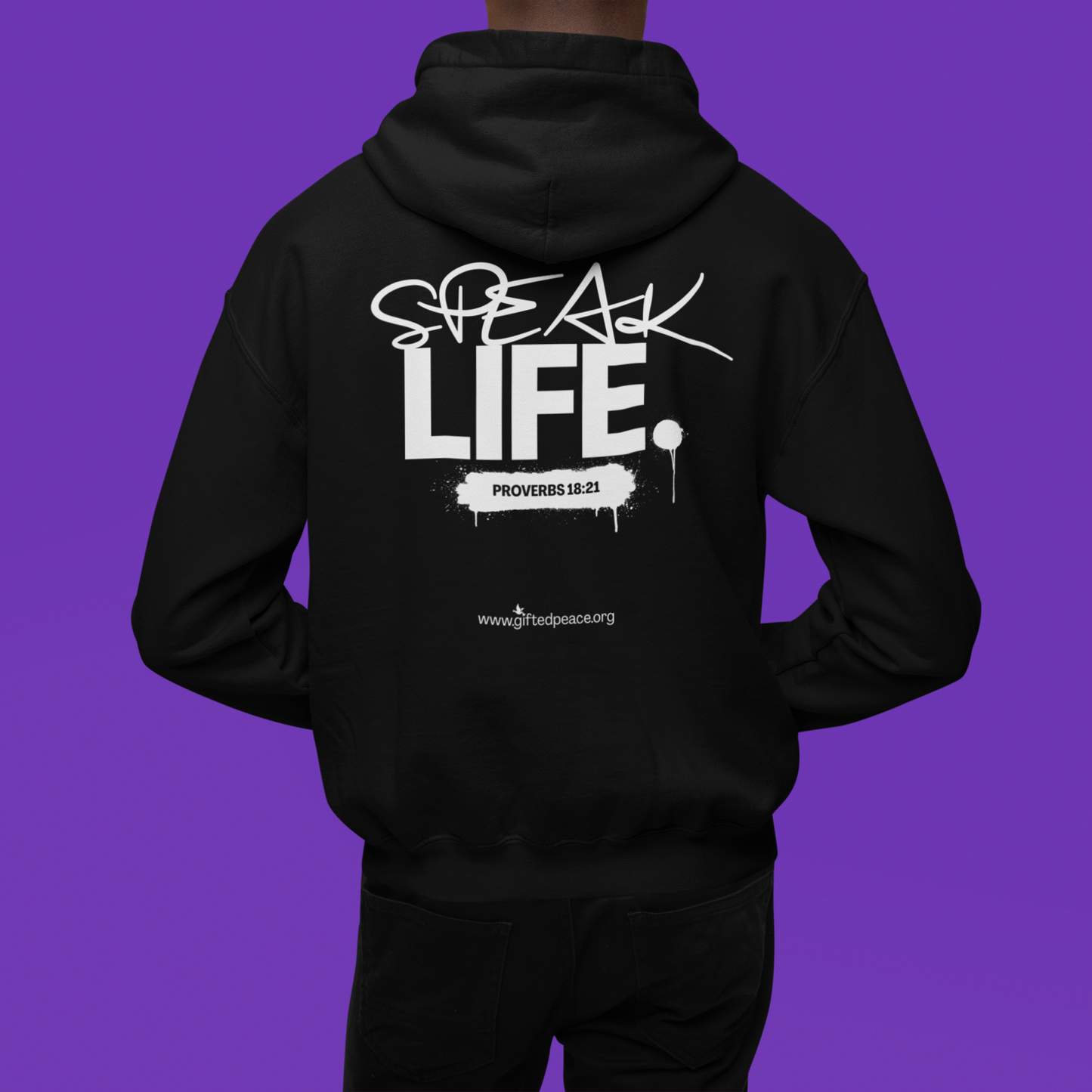 Speak LIFE Men's Hoodie
