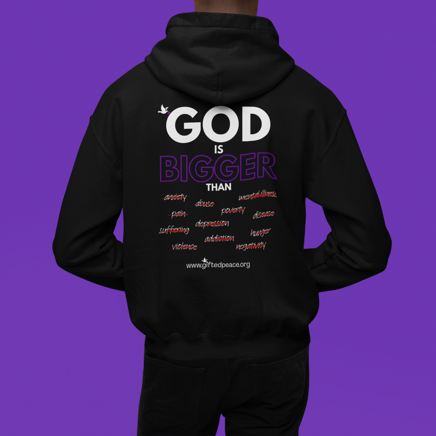 God Is BIGGER Men's Hoodie