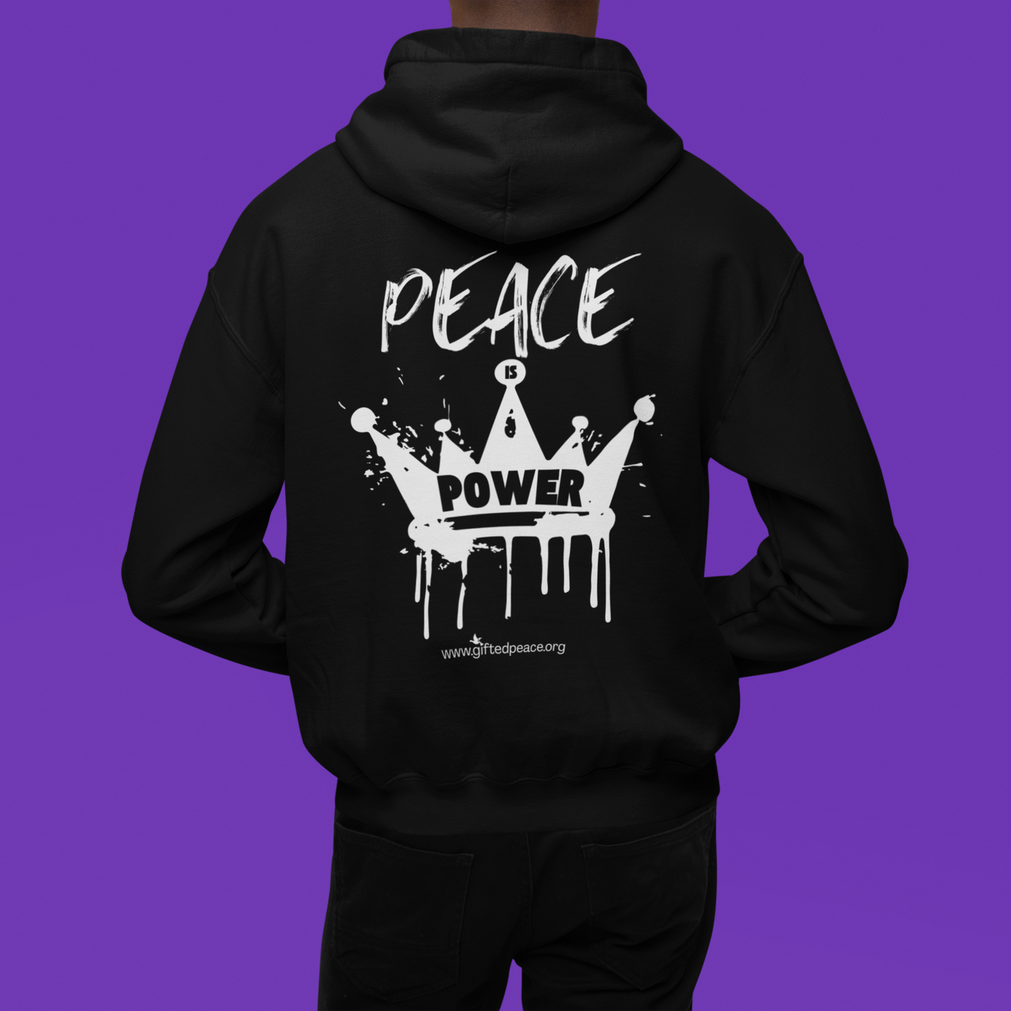 Peace is Power Men's Hoodie