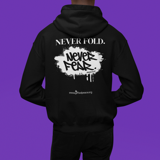 Never Fold. Never Fear Men's Hoodie