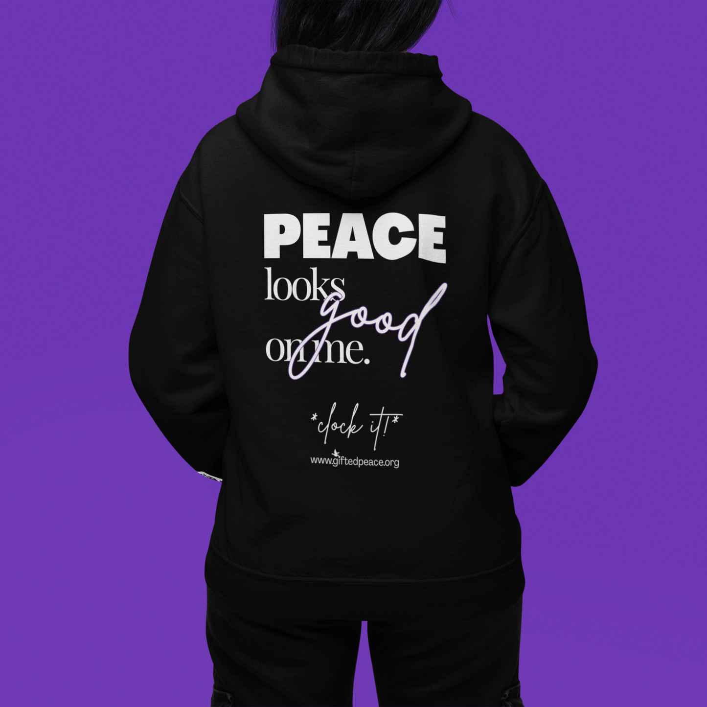 Peace Looks Good Women's Hoodie